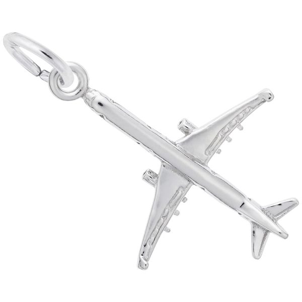 Medium Airplane Charm