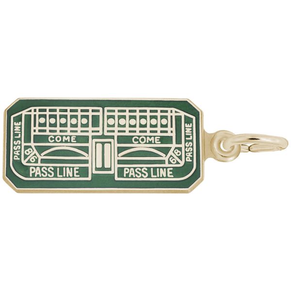 Craps Table Charm