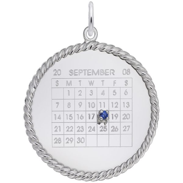 Calendar Rope Disc Charm
