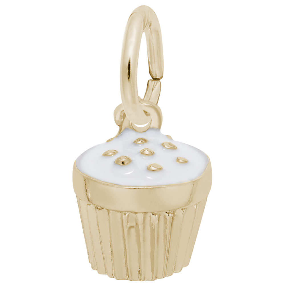 Cupcake White Charm - Image 1
