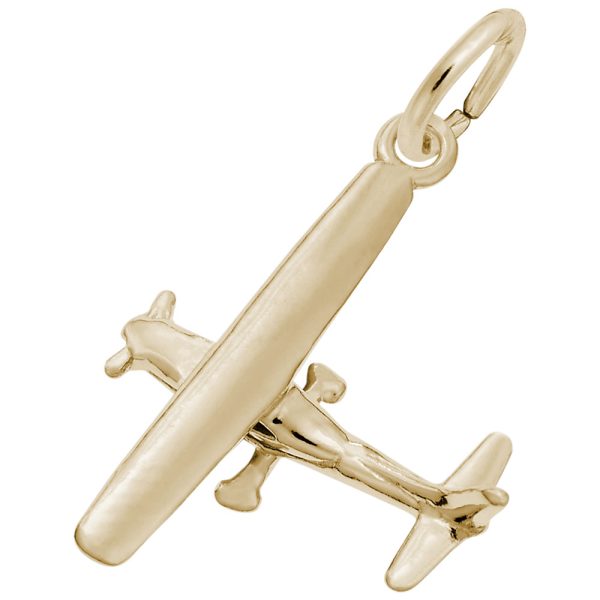 Single Engine Airplane Charm