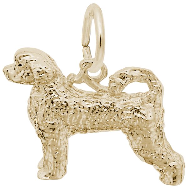 Portuguese Water Dog Charm