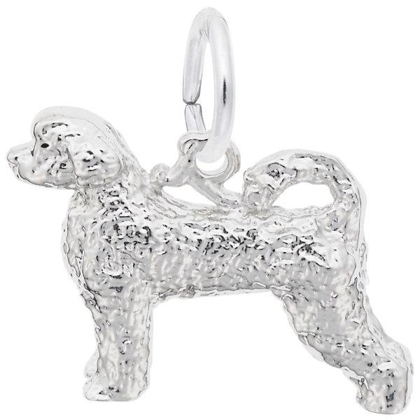 Portuguese Water Dog Charm