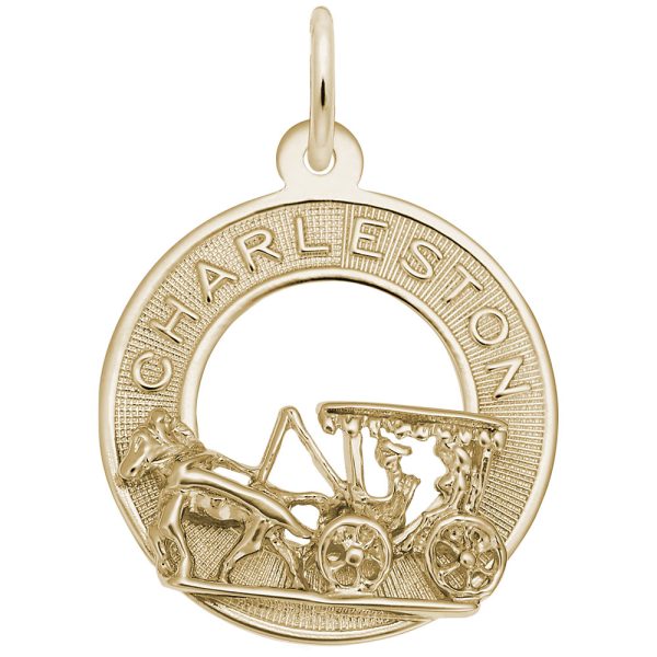 Charleston Carriage Ring Charm