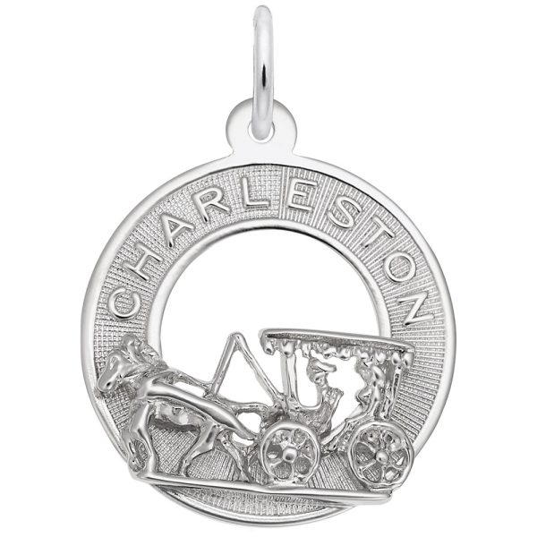 Charleston Carriage Ring Charm