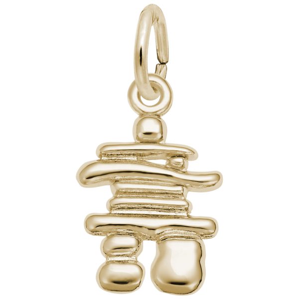 Small Inukshuk Charm