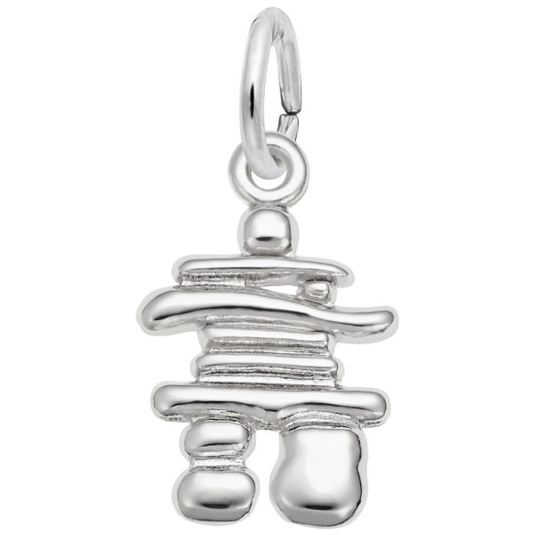 Small Inukshuk Charm