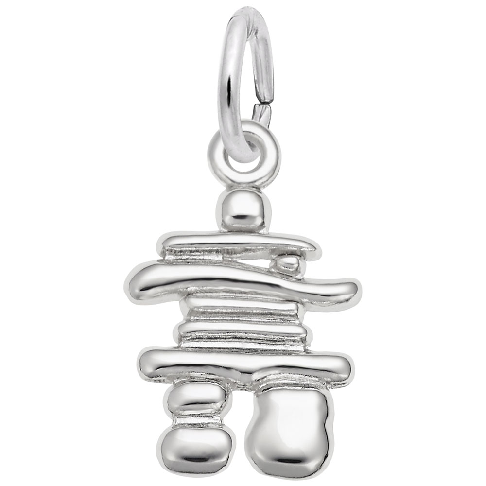 Small Inukshuk Charm