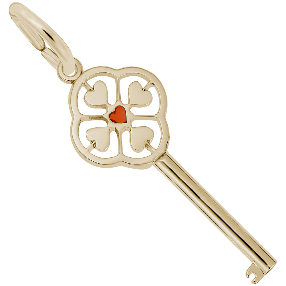 Key to My Heart Charm - Image 1