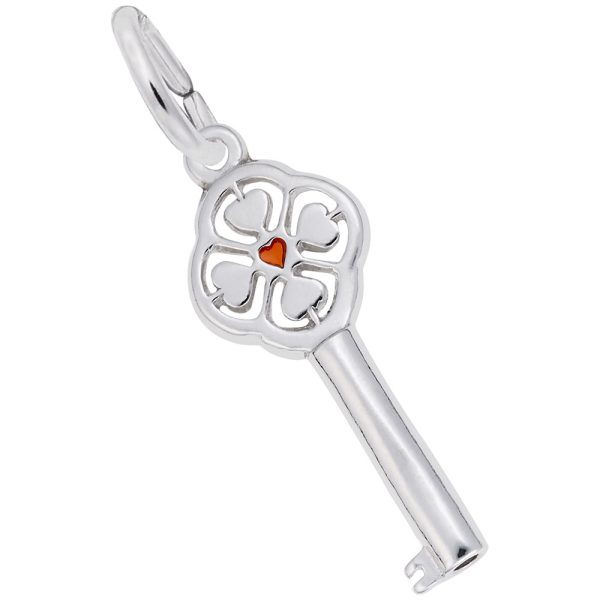 Small Key to My Heart Charm