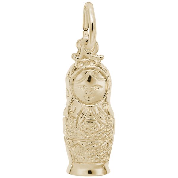 Small Matryoshka Doll Charm