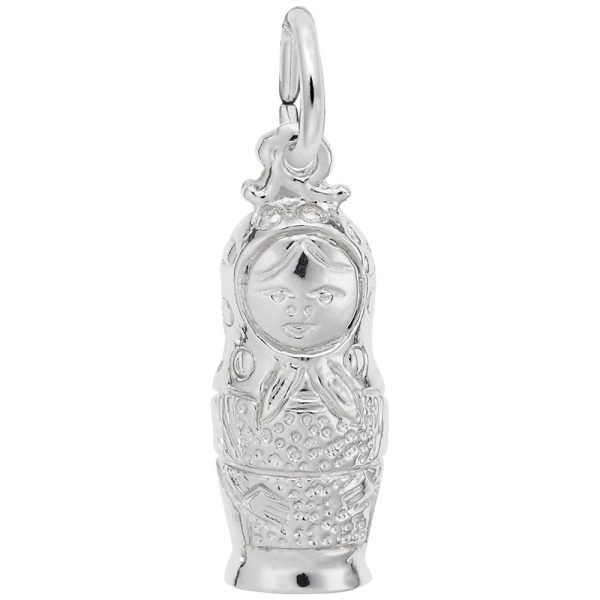 Small Matryoshka Doll Charm