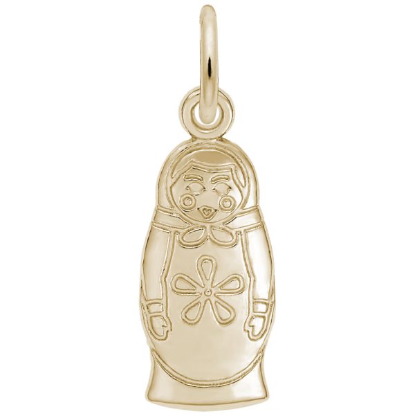 Matryoshka Doll Accent Charm