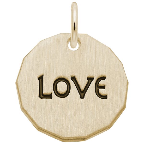 Love Tag Charm