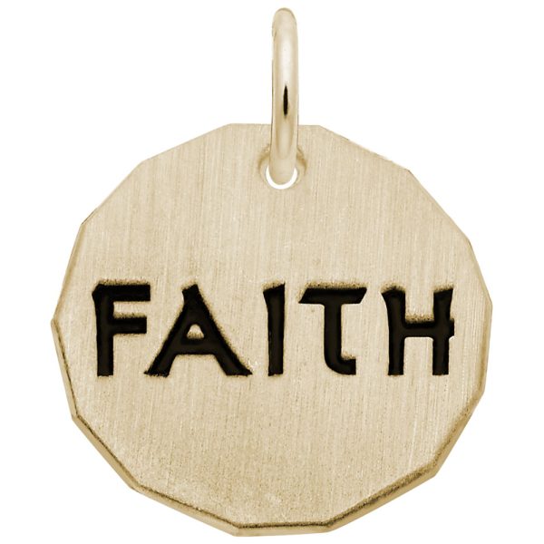Faith Tag Charm