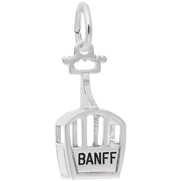 Banff Skiing Gondola Charm
