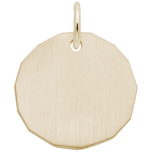 Blank Tag Charm