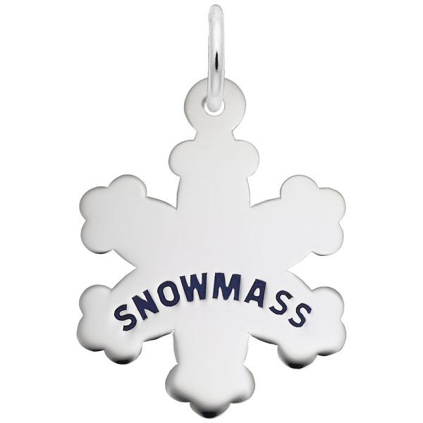 Snowmass Snowflake Charm