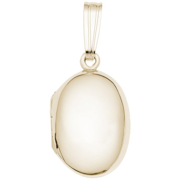 Oval Locket Charm