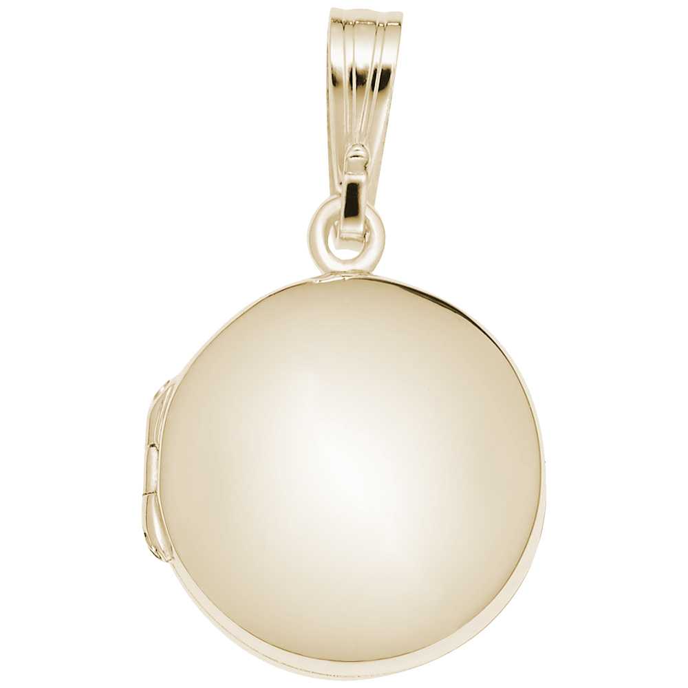Circle Locket-Gold