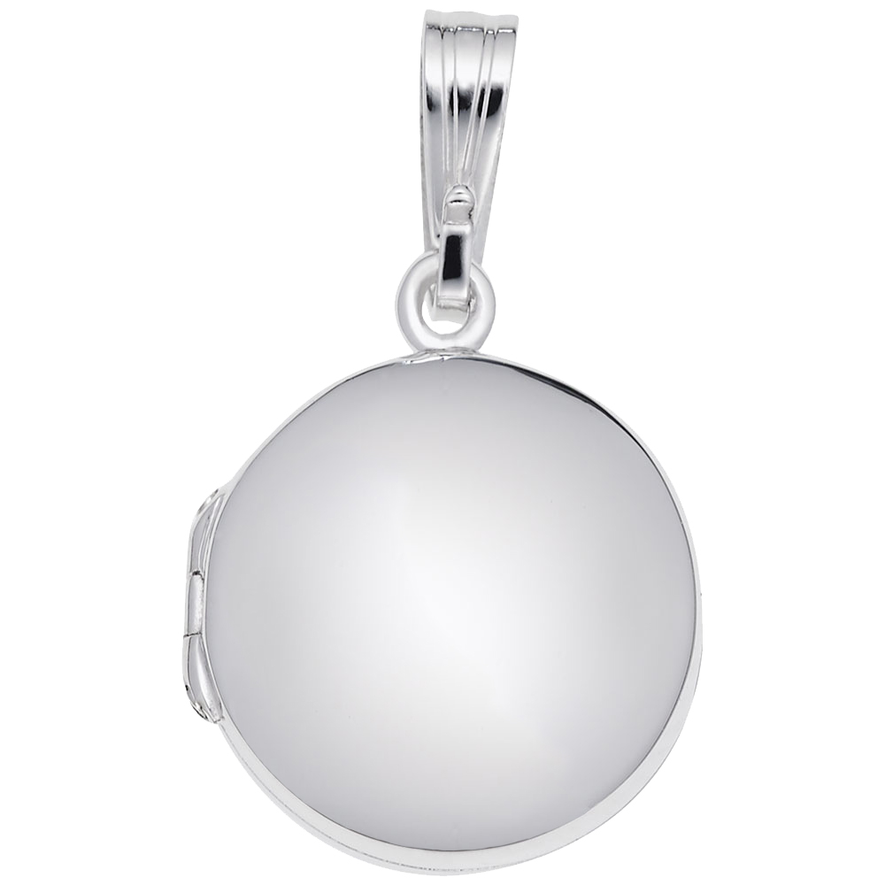 Circle Locket-Silver