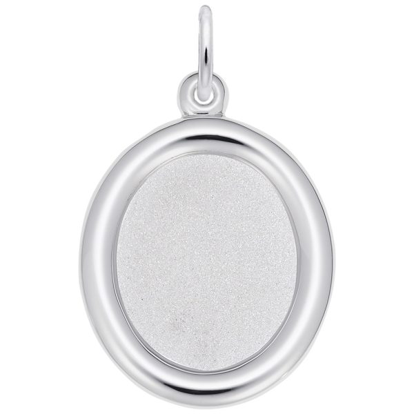 Small Oval Photoart Charm