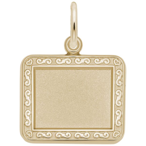 Horizontal Rectangle Scroll Photoart Charm