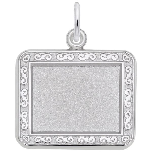 Horizontal Rectangle Scroll Photoart Charm