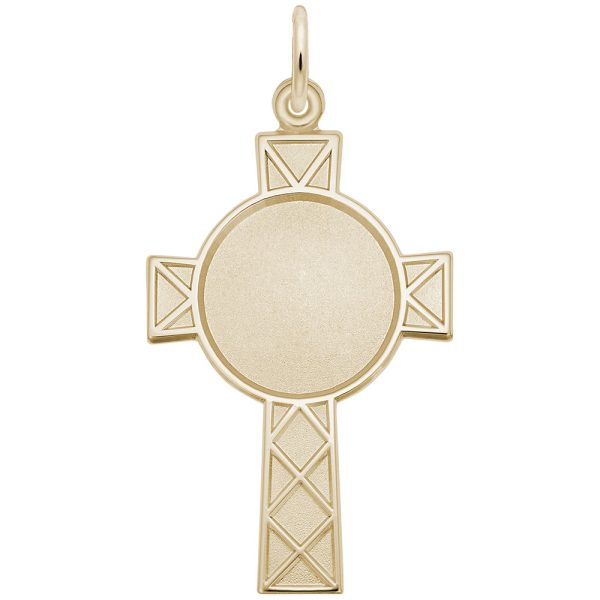 Celtic Cross Photoart Charm