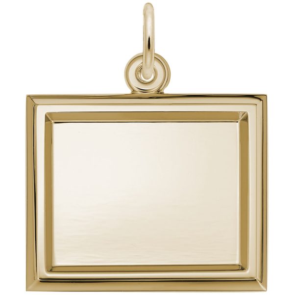 Small Horizontal Rectangle Photoart Charm