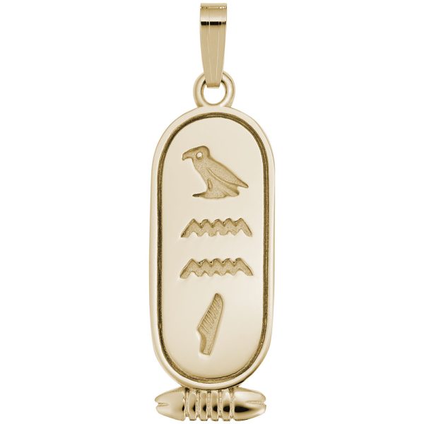 Egyptian Cartouche Name Pendant Charm