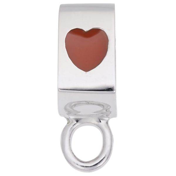 Heart Flat Front Charmdrop