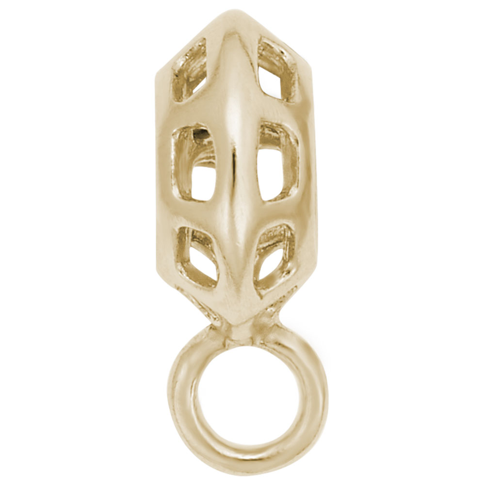 Rippled Cage Charmdrop - Image 1