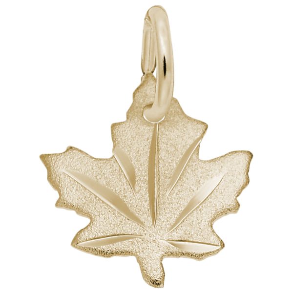 Maple Leaf - Satin Charm