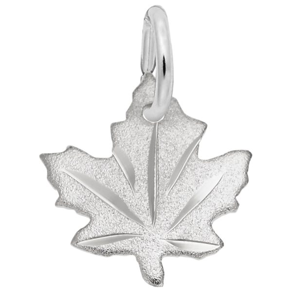Maple Leaf - Satin Charm