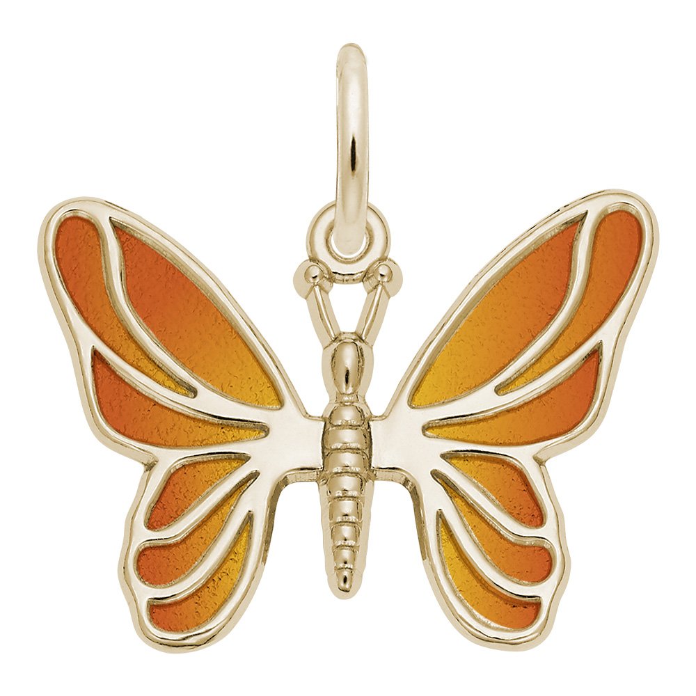 Painted Butterfly Charm - Image 1
