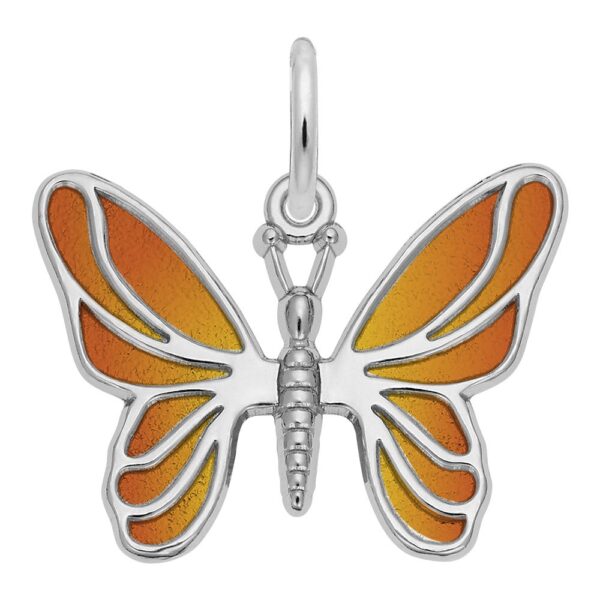 Painted Butterfly Charm