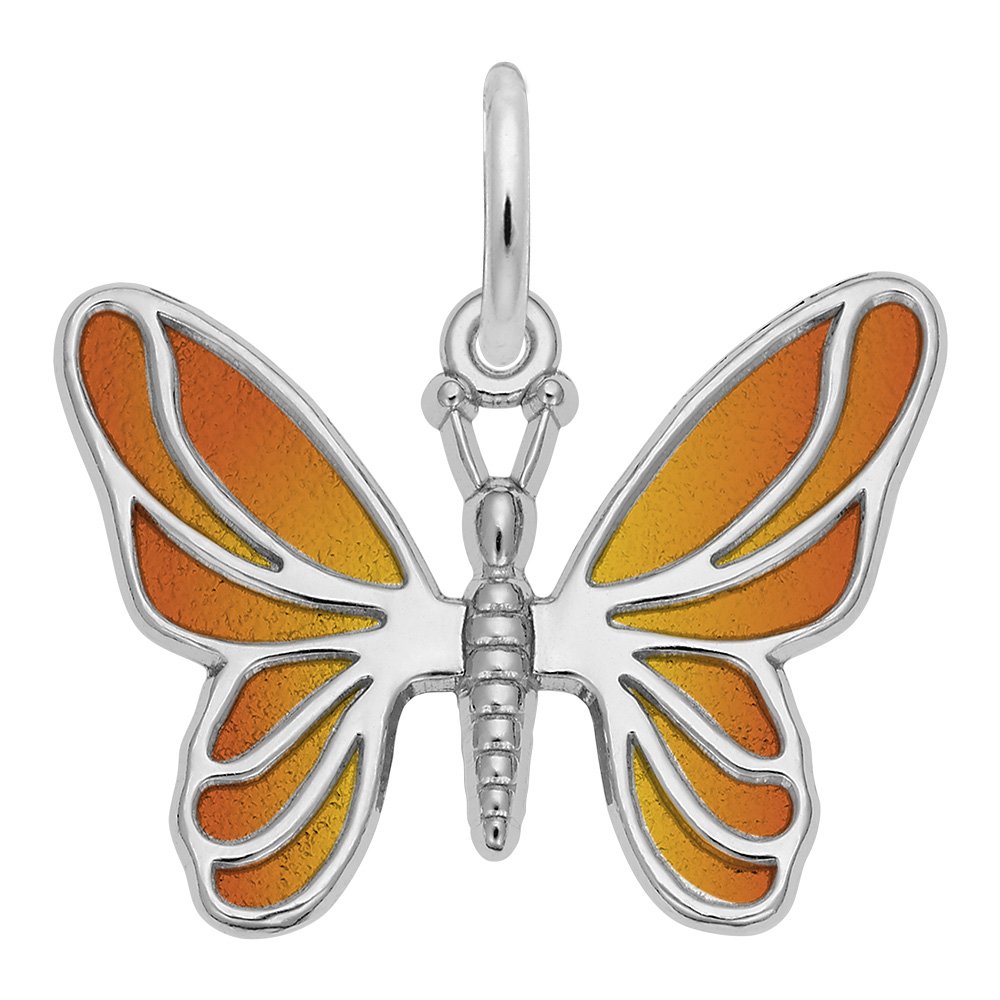Painted Butterfly Charm