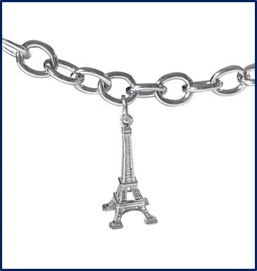 Closing the charm jump ring on a bracelet