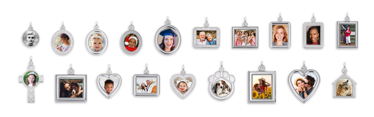 Photoart charm frame examples