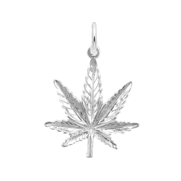 Marijuana Leaf Charm - LG