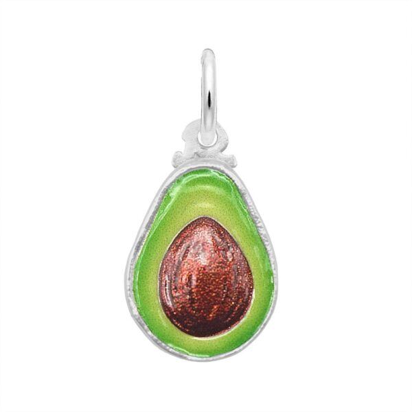 Painted Avocado Charm - SM