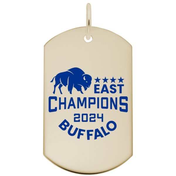 Painted East Champions 2024 Dog Tag