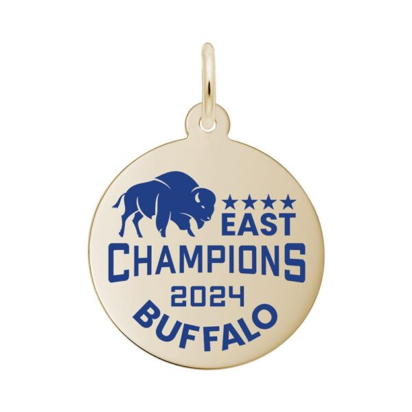 Painted Buffalo East Champions 2024 Charm