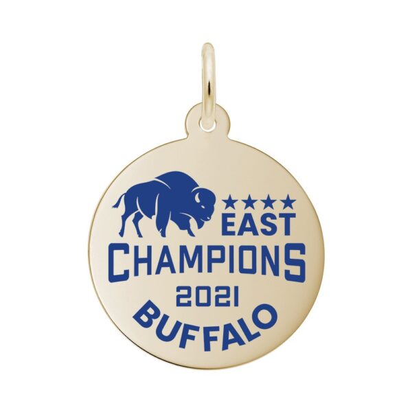 Painted Buffalo East Champions 2021 Charm