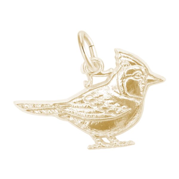 Blue Jay Charm