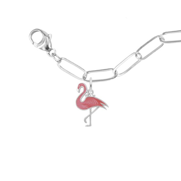 Painted Flamingo Bracelet Set
