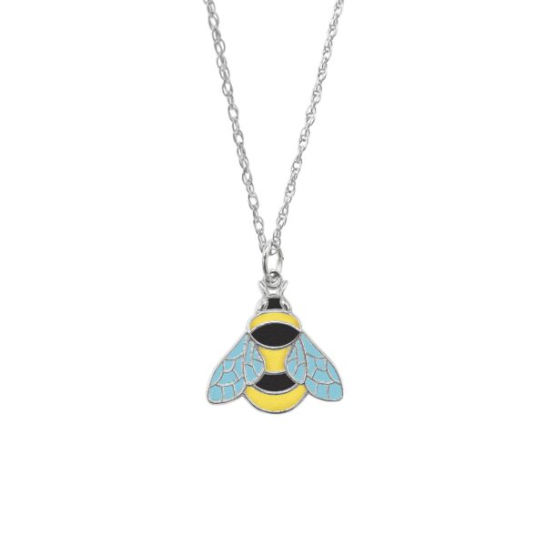 Painted Bumblebee Necklace Set
