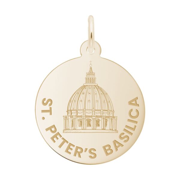 St. Peter's Basilica Disc Charm