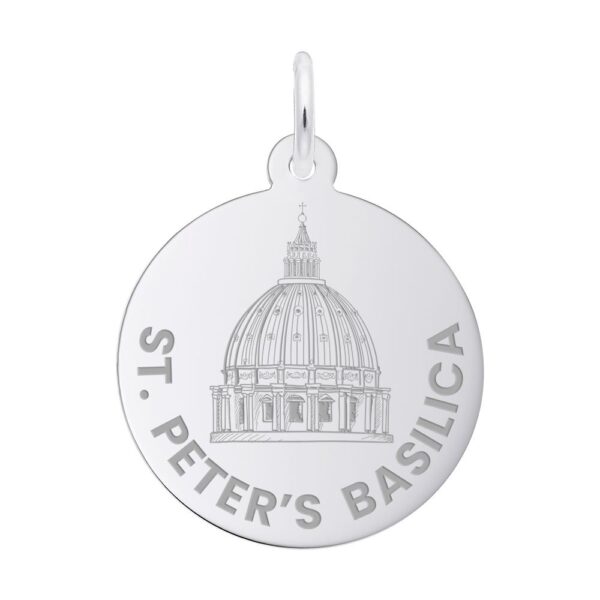 St. Peter's Basilica Disc Charm